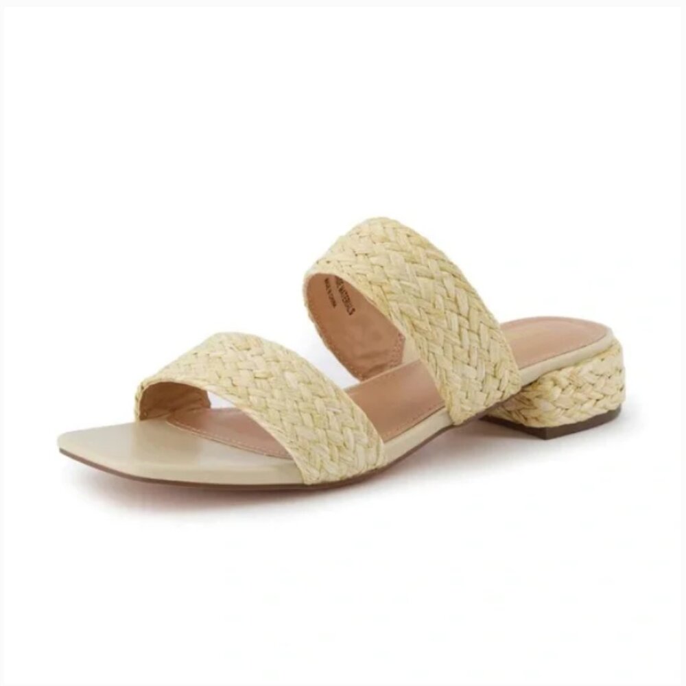 Joie Niki Rafia Slide Sandals  size 9
